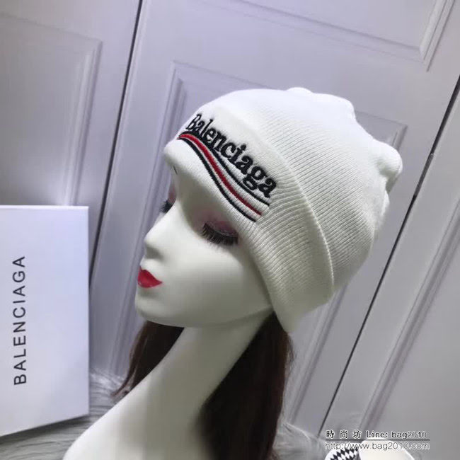 BALENCIAGA巴黎世家 代購版 官網同步款 最新針織帽 LLWJ8734